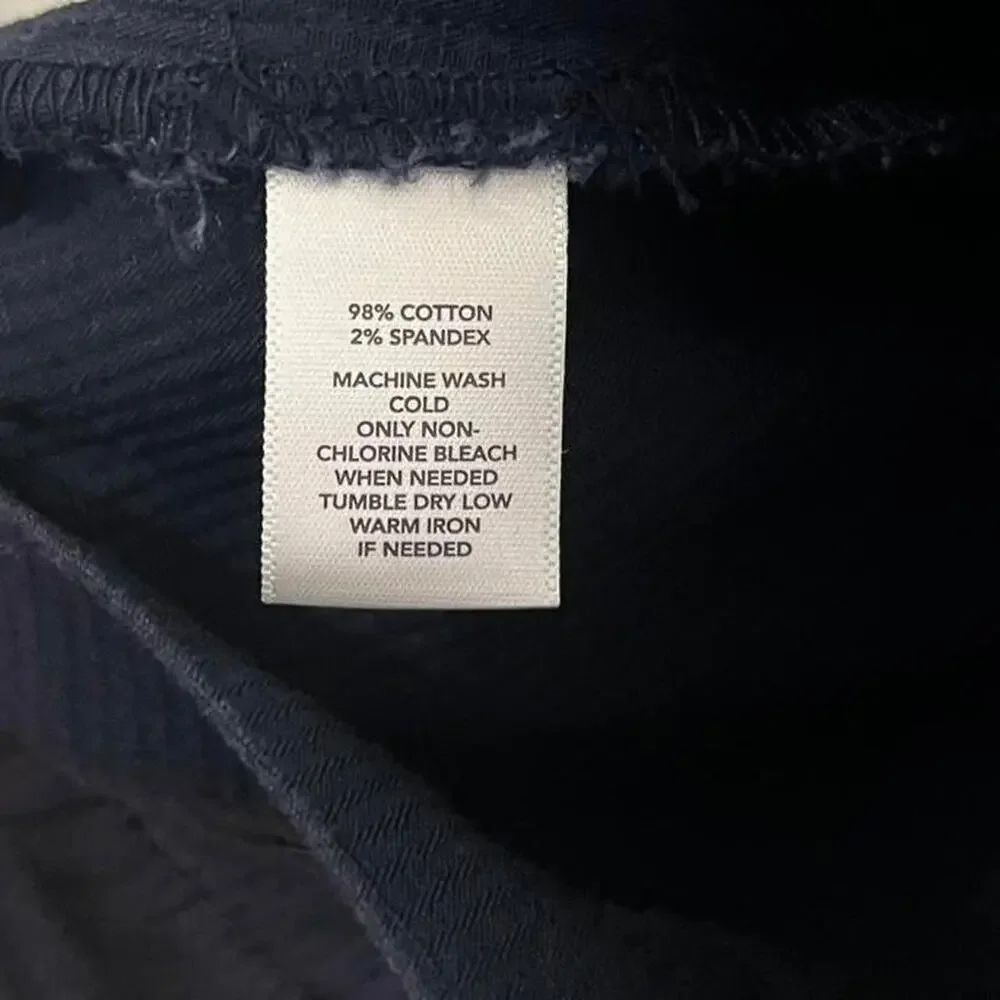 Ann Taylor LOFT Navy Utility Jacket/Cropped Trench Coat